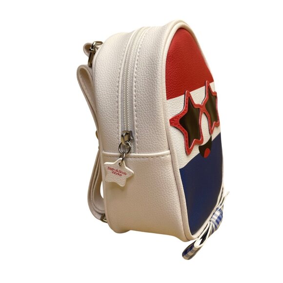Bath & Body Works Kids Red White Blue Star Sunglasses Bow Tie Mini Backpack - Picture 4 of 8